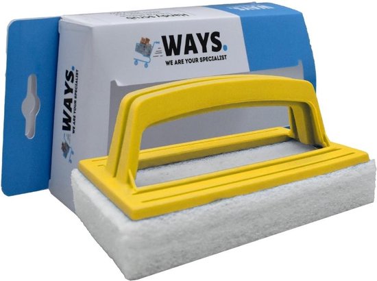 WAYS - Maintenance de la piscine - 2x Pompe de Chauffage et de filtration de piscine 2271 L/h & 6 Filtres Type A & Brosse à récurer WAYS