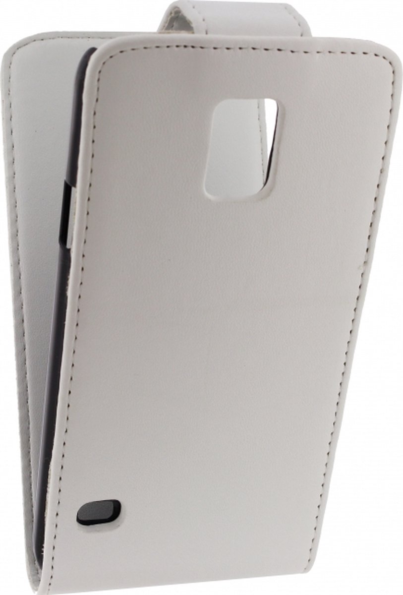 Xccess Flipcase Hoesje - Geschikt voor Samsung Galaxy S5 - Gsm case - Wit