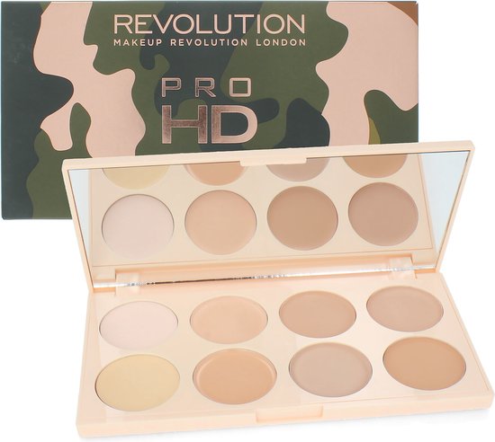 Makeup Revolution Pro HD Camouflage Cream Concealer Palette - Light