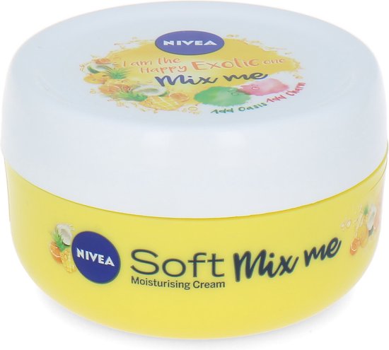 Nivea Soft Mix Me Moisturizing Cream - Happy Exotic - 100 ml | bol.com