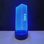 3D LED Lamp - Letter Met Naam - Isha