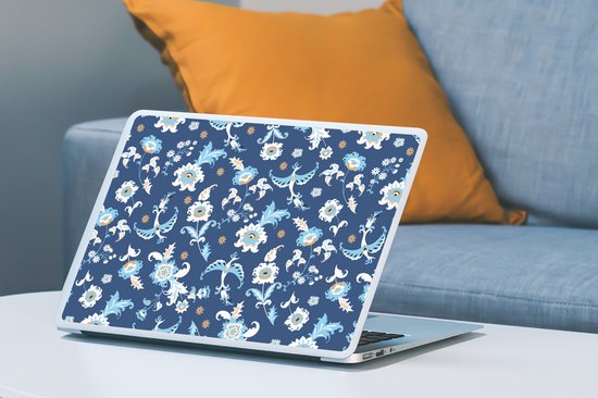 Sticker ordinateur portable - 15,6 pouces - Motif - Vogel - Fleurs