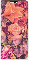 Telefoon Hoesje Cadeau voor Moeder Samsung Galaxy A33 5G Flipcase Bosje Bloemen