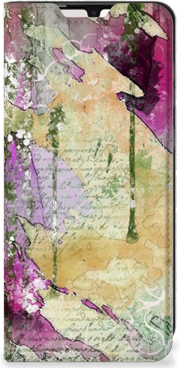 Bookcase Samsung Galaxy A33 5G Letter Painting