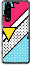 Case Company® - Sony Xperia 5 III hoesje - Pop Art #3 - Soft Cover Telefoonhoesje - Bescherming aan alle Kanten en Schermrand