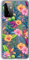 Case Company® - Samsung Galaxy A72 hoesje - Tropisch 2 - Soft Cover Telefoonhoesje - Bescherming aan alle Kanten en Schermrand