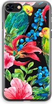 Case Company® - iPhone 8 hoesje - Papegaaien - Soft Cover Telefoonhoesje - Bescherming aan alle Kanten en Schermrand