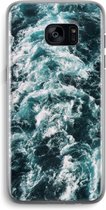 Case Company® - Samsung Galaxy S7 Edge hoesje - Zee golf - Soft Cover Telefoonhoesje - Bescherming aan alle Kanten en Schermrand