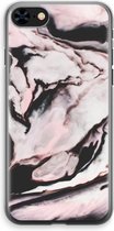 Case Company® - iPhone 8 hoesje - Roze stroom - Soft Cover Telefoonhoesje - Bescherming aan alle Kanten en Schermrand