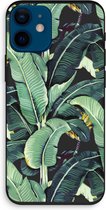 Case Company® - iPhone 12 mini hoesje - Bananenbladeren - Biologisch Afbreekbaar Telefoonhoesje - Bescherming alle Kanten en Schermrand