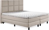 Boxspring Luxe 140x210 8 vlaks beige