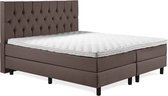 Boxspring Luxe 120x200 Capiton Bruin