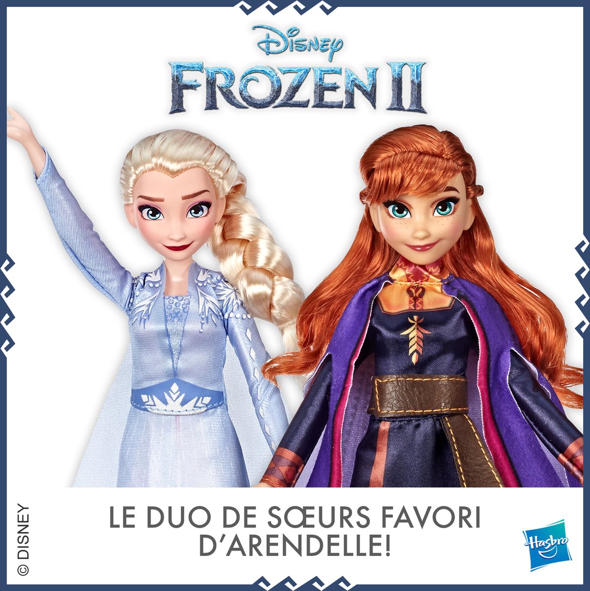 Poupée La Reine des Neiges Elsa chante en duo