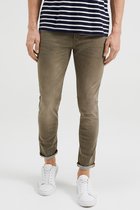 WE Fashion Heren slim fit jeans met stretch