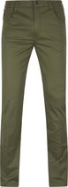 Meyer - Chino Dubai Groen - Modern-fit - Chino Heren maat 48