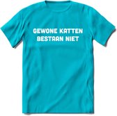 Gevonden Katten - Katten T-Shirt Kleding Cadeau | Dames - Heren - Unisex | Kat / Dieren shirt | Grappig Verjaardag kado | Tshirt Met Print | - Blauw - 3XL
