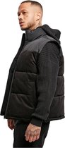 Urban Classics - Cord Mouwloos jacket - 5XL - Zwart