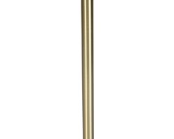 QAZQA simplo - Moderne Vloerlamp | Staande Lamp - 1 lichts - H 1490 mm - Goud/messing - Woonkamer | Slaapkamer thumbnail 3