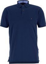 Tommy Hilfiger 1985 Regular Fit polo - blauw - Twilight Indigo -  Maat: L