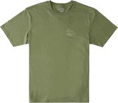 Billabong - Shirt voor heren - Korte mouw - Panorama - Basics - Olijfgroen - maat M
