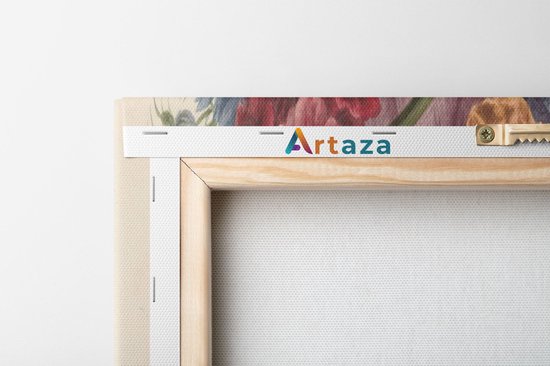 Artaza Toile Peinture Un Bouquet - Henriëtte Geertruida Knip - 30x40 - Klein - Art - Impression sur Toile