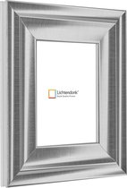 Fotolijst Klassiek - Zilver - Breed profiel - Fotomaat 50x60 - Ontspiegeld glas - Art.nr. 10607450601