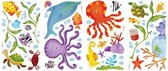 muurstickers onderwaterwereld vinyl 60 stuks