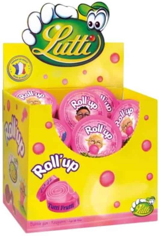 Lutti Roll' Up Fruit - 24 stuks