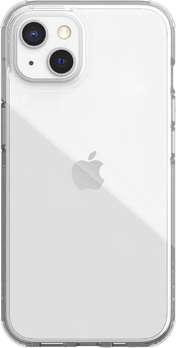 Raptic Clear Apple iPhone 13 Hoesje Back Cover Transparant/Wit