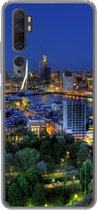 Geschikt voor Xiaomi Mi Note 10 hoesje - Rotterdam - Nederland - Skyline - Siliconen Telefoonhoesje