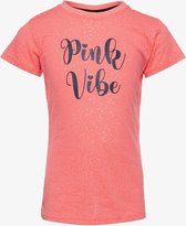 TwoDay meisjes T-shirt met luipaardprint - Roze - Maat 170