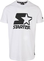 Starter Heren Tshirt -L- Logo Wit