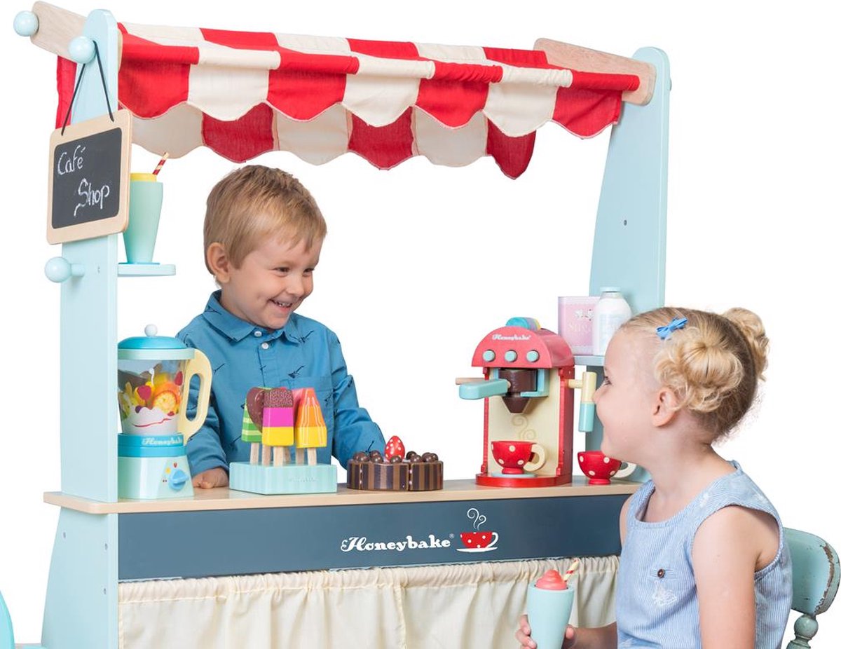 Le Toy Van - Eetkaffee en winkeltje Honeybake - Houten kinderkeuken — afbeelding 17