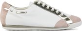 La Cabala Sneakers Dames - Lage sneakers / Damesschoenen - Leer - L902016NGK6853F26     -  Wit combi - Maat 37.5