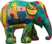 Elephant Parade - Salu - Handgemaakt Olifanten Beeldje - 15cm