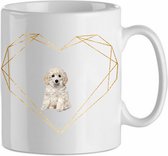 Mok poedel 1.4| Hond| Hondenliefhebber | Cadeau| Cadeau voor hem| cadeau voor haar | Beker 31 CL