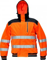 CRV Knoxfield Hi-Vis Pilot Winterjas 03010466 - Fluo Oranje - XL