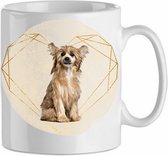 Mok chinese crested 6.2| Hond| Hondenliefhebber | Cadeau| Cadeau voor hem| cadeau voor haar | Beker 31 CL
