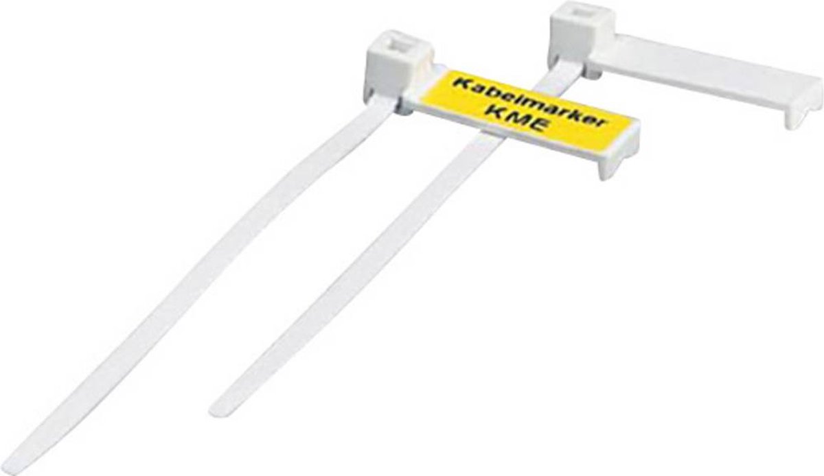 Phoenix Contact 0807083 KME Kabelmarkering Montagemethode: Kabelbinder Markeringsvlak: 20 x 8 mm Wit 50 stuk(s)