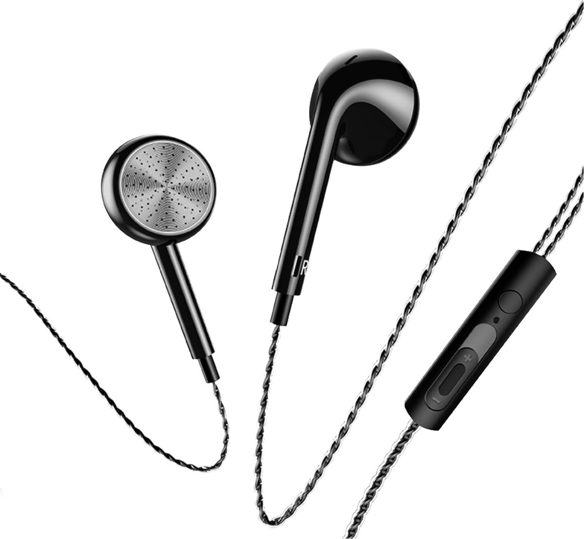 USAMS EP-20 oordopjes mic - Zwart