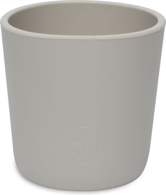 Jollein - Drinkbeker (Nougat) - Siliconen - Baby Drinkberker, Baby Bestek - 6-18 maanden van Jollein — afbeelding 3