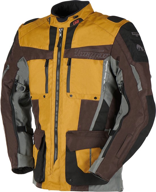 Furygan Brevent 3en1 Brown Sand Anthracite 2xl - Maat - Jas