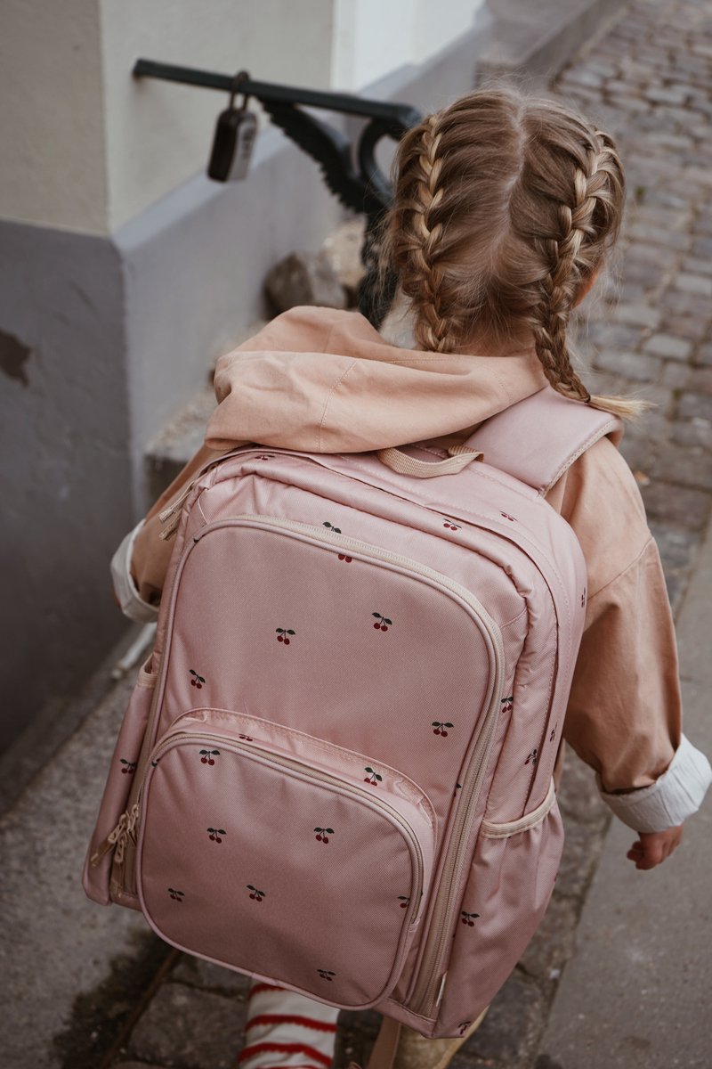 Konges Slojd Sac à Dos Cartable Cartable Nush Cherry Blush