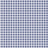 Tafelzeil/tafelkleed blauwe ruit/boerenruit 140 x 300 cm - Tuintafelkleed - Boerenbont
