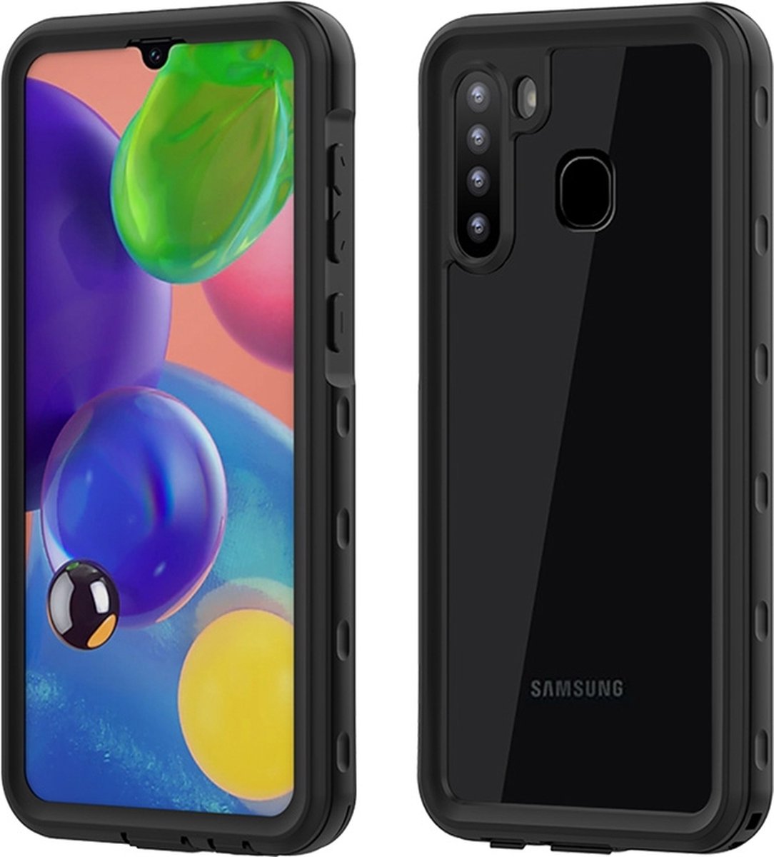 Waterdicht Hoesje Samsung Galaxy A21 - zwart