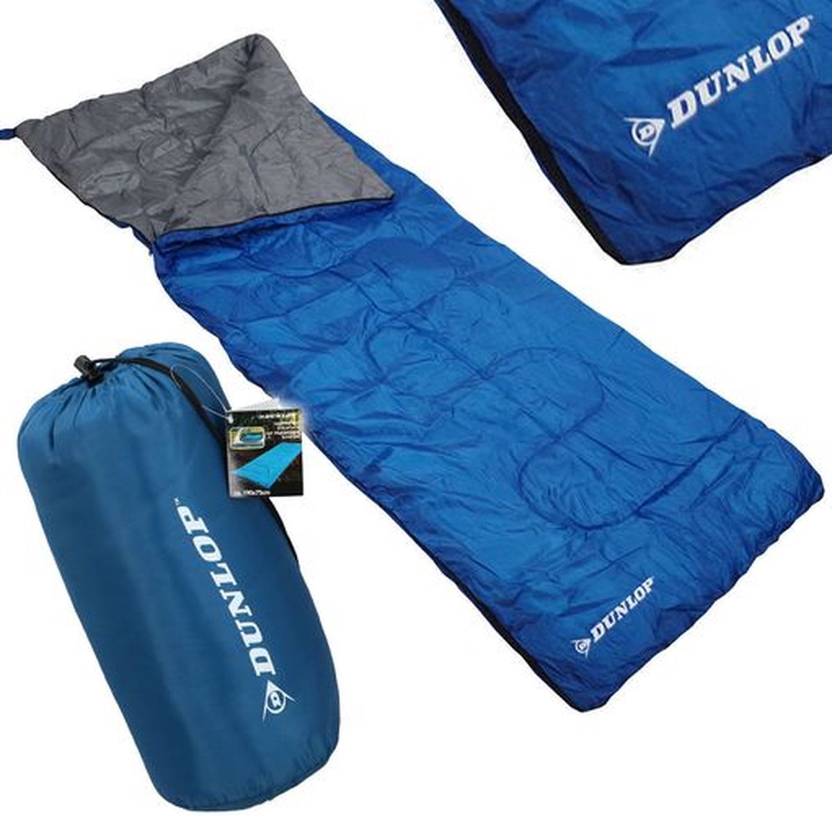 Slaapzak - slaapzaak 75 cm 175 cm opbergtas blauw mummieslaapzakken -sleeping bag -Unisex Mummy sleeping bag