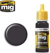 AMMO MIG 0033 Rubber en Tires - Acryl Verf flesje