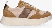 Tango | Kady fat 27-e camel multi sneaker - off white sole | Maat: 39