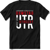 Utrecht - Domstad | TSK Original & vintage | T-Shirt Heren - Dames | Rood | Perfect Cadeau Shirt | Grappige Spreuken - Zinnen - Teksten | Maat 3XL