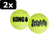 2x KONG SQUEAKAIR TENNISBAL XS 4CM 3ST